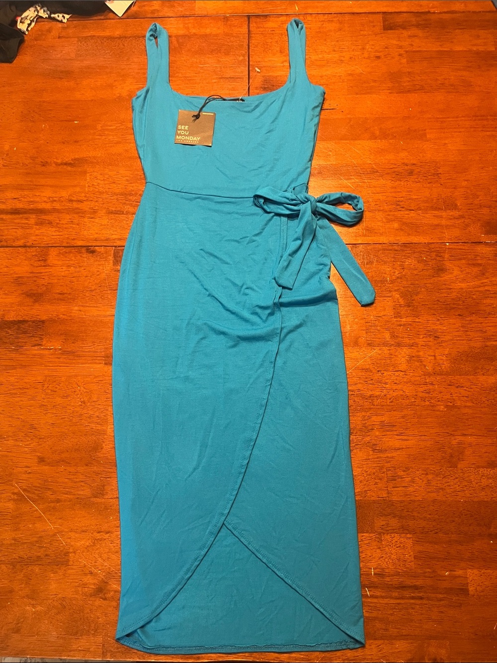 NWT Blue See You Monday Dress